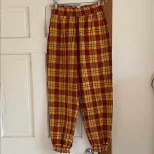 Ace&jig jig cloud pants, plaid size small
